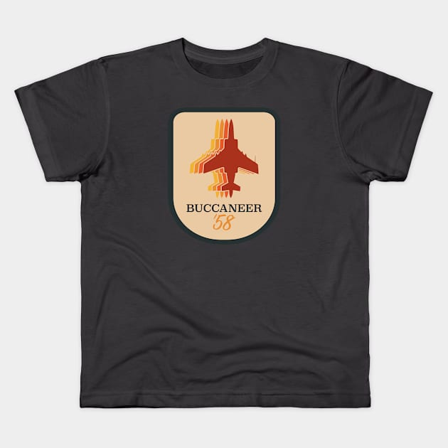 Blackburn Buccaneer Kids T-Shirt by Tailgunnerstudios